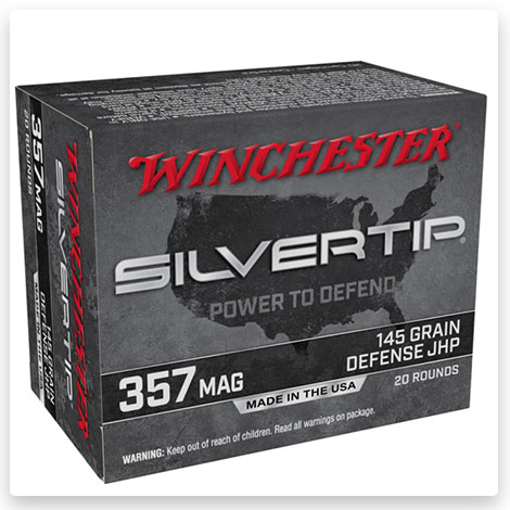 357 Magnum - 145 grain Silvertip Jacketed Hollow Point - Winchester