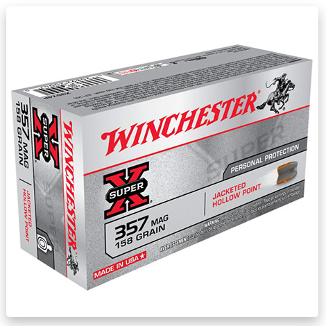 357 Magnum - 158 Grain JHP Brass - Winchester