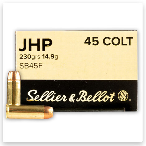 45 Long Colt - 230 Grain JHP - Sellier & Bellot