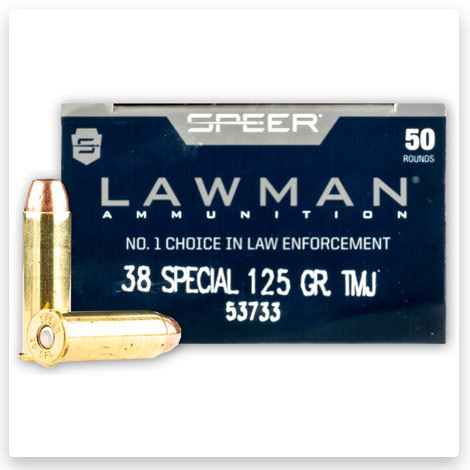 38 Special - 125 Grain TMJ - Speer Lawman