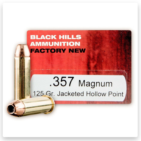 357 Mag - 125 Grain JHP - Black Hills Ammunition
