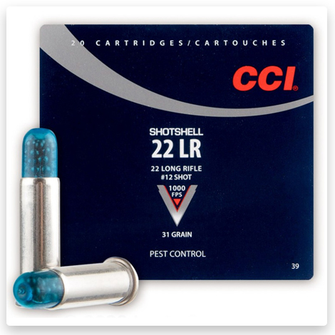 22 LR - 31 gr #12 Shotshell- CCI