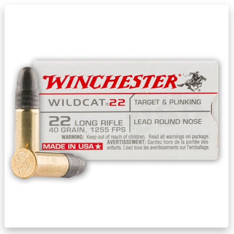 22 LR - 40 gr LRN - Winchester Wildcat