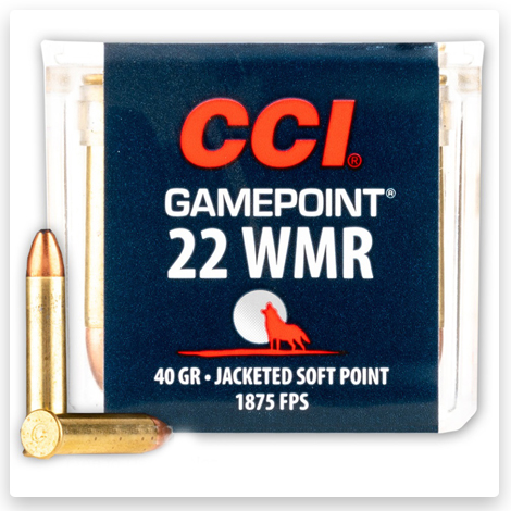 22 WMR - 40 Grain JSP - CCI Gamepoint