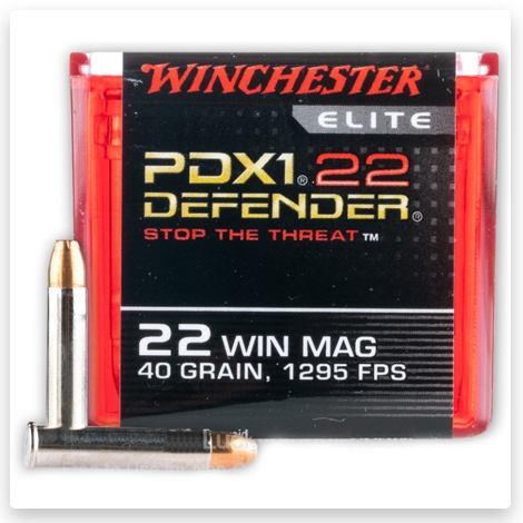 22 WMR - 40 gr JHP - Winchester Supreme Elite