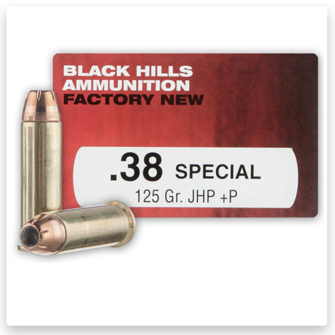 38 Special - +P 125 Grain JHP - Black Hills Ammunition