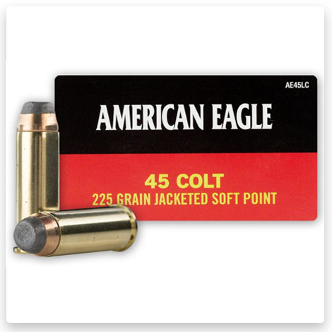 45 Long Colt - 225 Grain JSP - Federal American Eagle