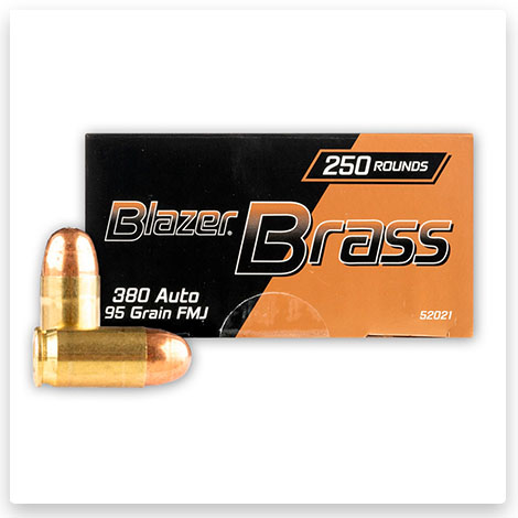 380 ACP - 95 Grain FMJ - Blazer Brass Value Pack