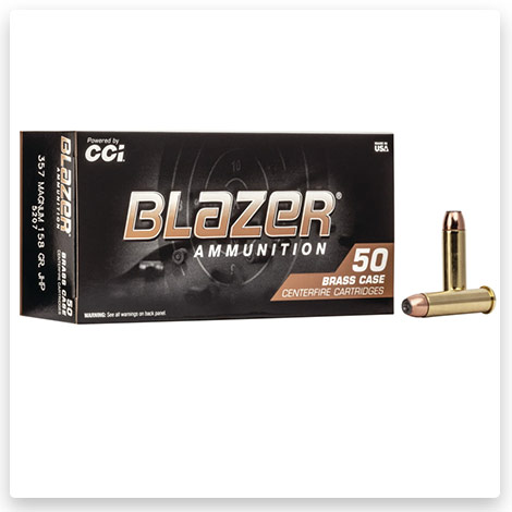 357 Magnum - 158 Grain JHP - CCI Ammunition