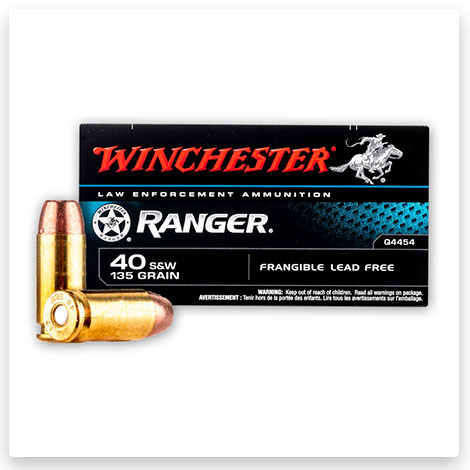 40 S&W - 135 Grain Frangible - Winchester Ranger