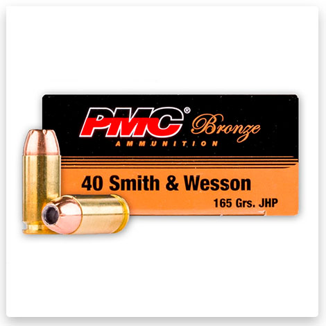 40 S&W 165 gr JHP - PMC