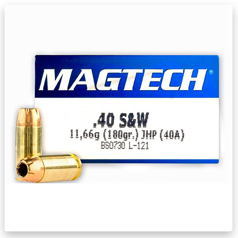 40 S&W - 180 gr JHP - Magtech