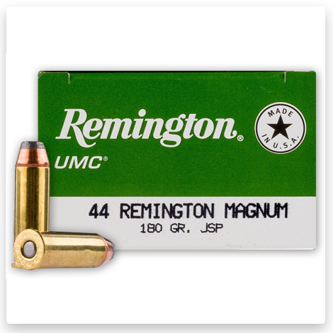 44 Mag - 180 Grain JSP - Remington UMC