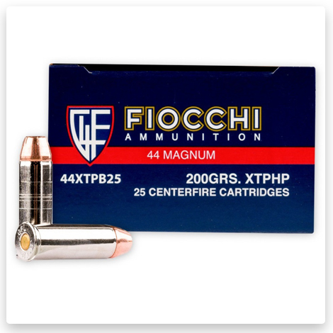 44 Magnum - 200 Grain JHP - Fiocchi