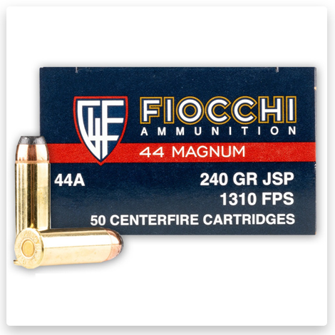44 Magnum - 240 Grain JSP - Fiocchi
