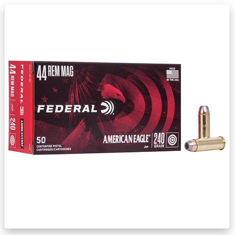 44 Magnum - 240 Grain Jacketed Hollow Point - Federal Premium