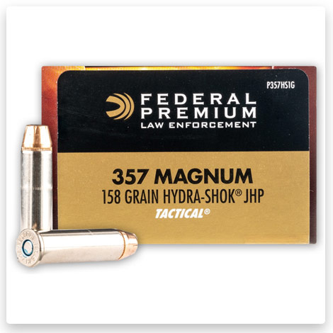 357 Mag - 158 Grain Hydra-Shok JHP - Federal Tactical