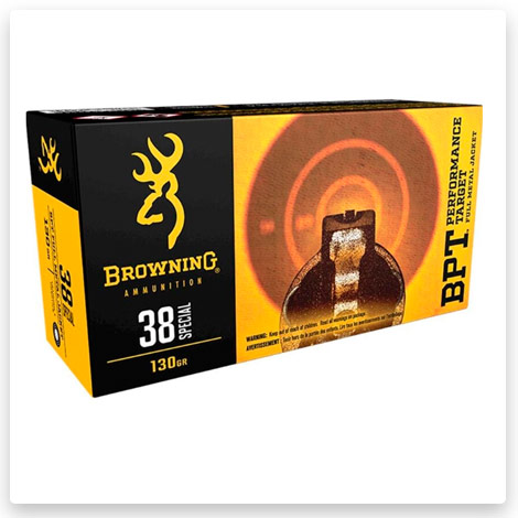 38 Special - 130 Grain FMJ - Browning