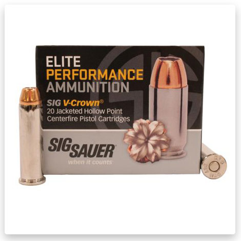 357 Magnum - 125 Grain JHP Brass Cased - Sig Sauer