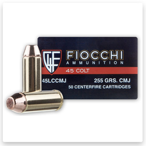 45 Long Colt - 255 Grain CMJ - Fiocchi