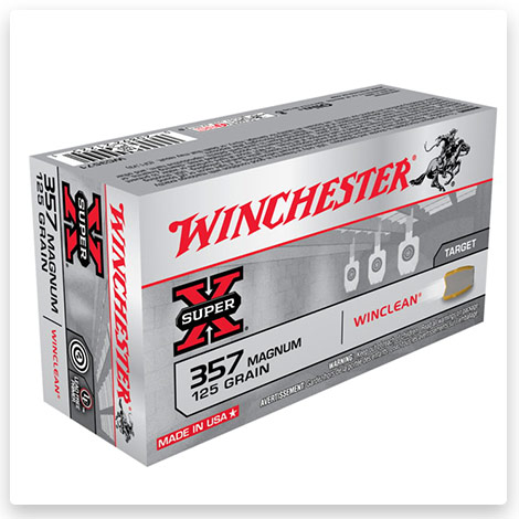 357 Magnum - 125 Grain WinClean Enclosed Base Brass - Winchester