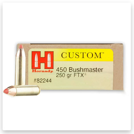 450 Bushmaster - 250 Grain FTX - Hornady Custom