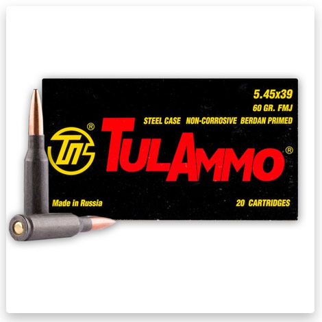 5.45x39 - 60 Grain FMJ - Tula