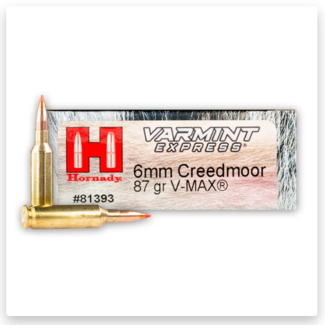 6mm Creedmoor - 87 Grain V-MAX - Hornady Varmint Express