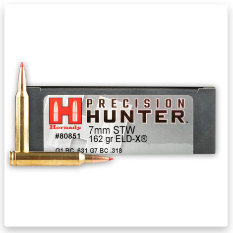 7mm STW - 162 Grain ELD-X - Hornady Precision Hunter