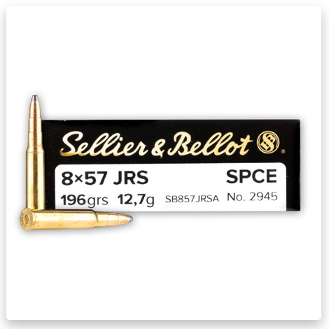 8x57mm JRS Rimmed Mauser - 196 gr SPCE - Sellier & Bellot 
