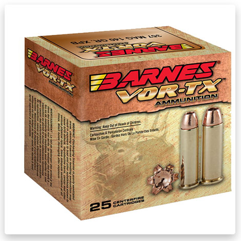 41 Remington Magnum - 180 Grain XPB Handgun Hunting Cartridges - Barnes