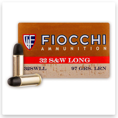 32 S&W Long - 97 Grain LRN - Fiocchi