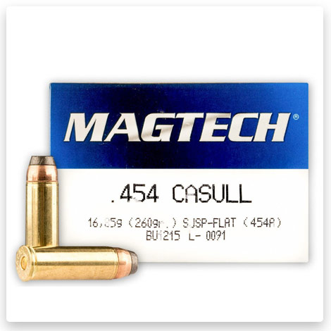 454 Casull - 260 gr SJSP - Magtech 