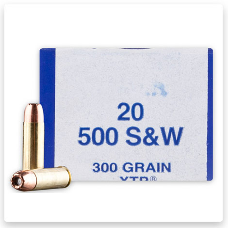 500 S&W Magnum - 300 Grain JHP - Armscor