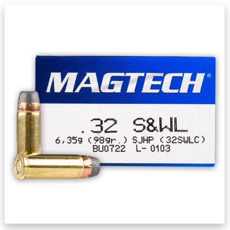 32 S&W Long - 98 Grain SJHP - Magtech