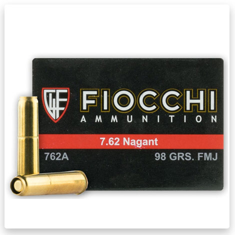 7.62 Nagant - 97 Grain FMJ - Fiocchi 