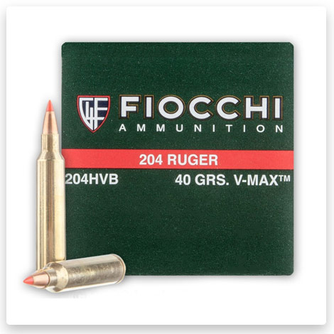 204 Ruger - 40 Grain V-Max - Fiocchi