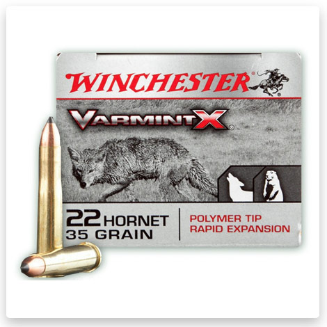 22 Hornet - 35 Grain Polymer Tip - Winchester Varmint-X