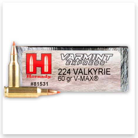 224 Valkyrie - 60 Grain V-MAX - Hornady Varmint Express