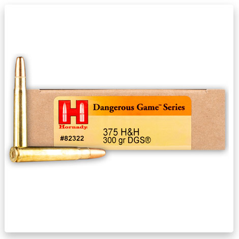 375 H&H - 300 Grain DGS - Hornady Dangerous Game