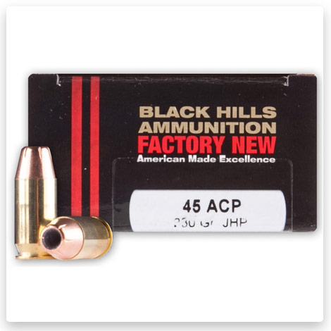 45 ACP - 230 Grain JHP - Black Hills