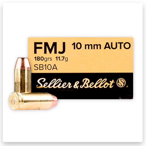 10mm Auto - 180 Grain FMJ-Sellier & Bellot