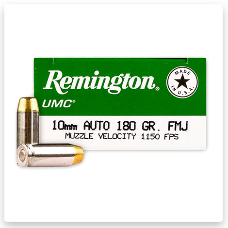 10mm Auto - 180 Grain MC - Remington UMC