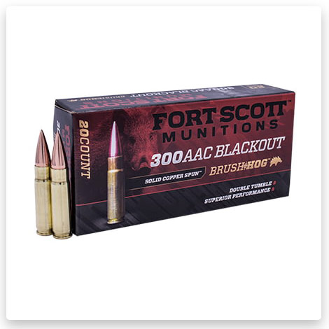300 AAC Blackout - 115 Grain Centerfire Rifle Ammunition - Fort Scott