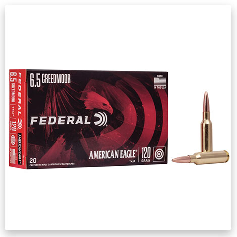 6mm Creedmoor - 120 Grain TMJ - Federal Premium