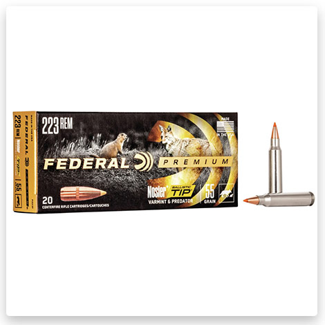 223 Remington - 55 Grain Nosler Ballistic Tip Brass - Federal Premium