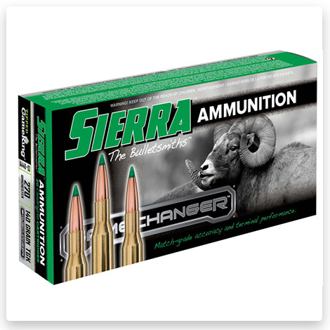 270 Winchester - 140 Grain Sierra Tipped GameKing Brass Cased - Sierra