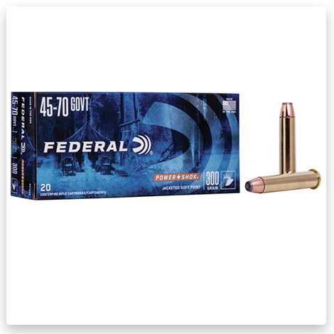 45-70 Government - 300 Grain Jacketed Soft Point - Federal Premium