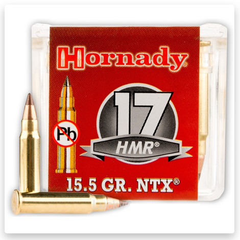 17 Hornady Magnum Rimfire (HMR) - 15.5 gr NTX Polymer Tipped - Hornady