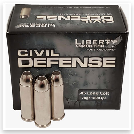 45 Long Colt - 78 grain Hollow Point - Liberty